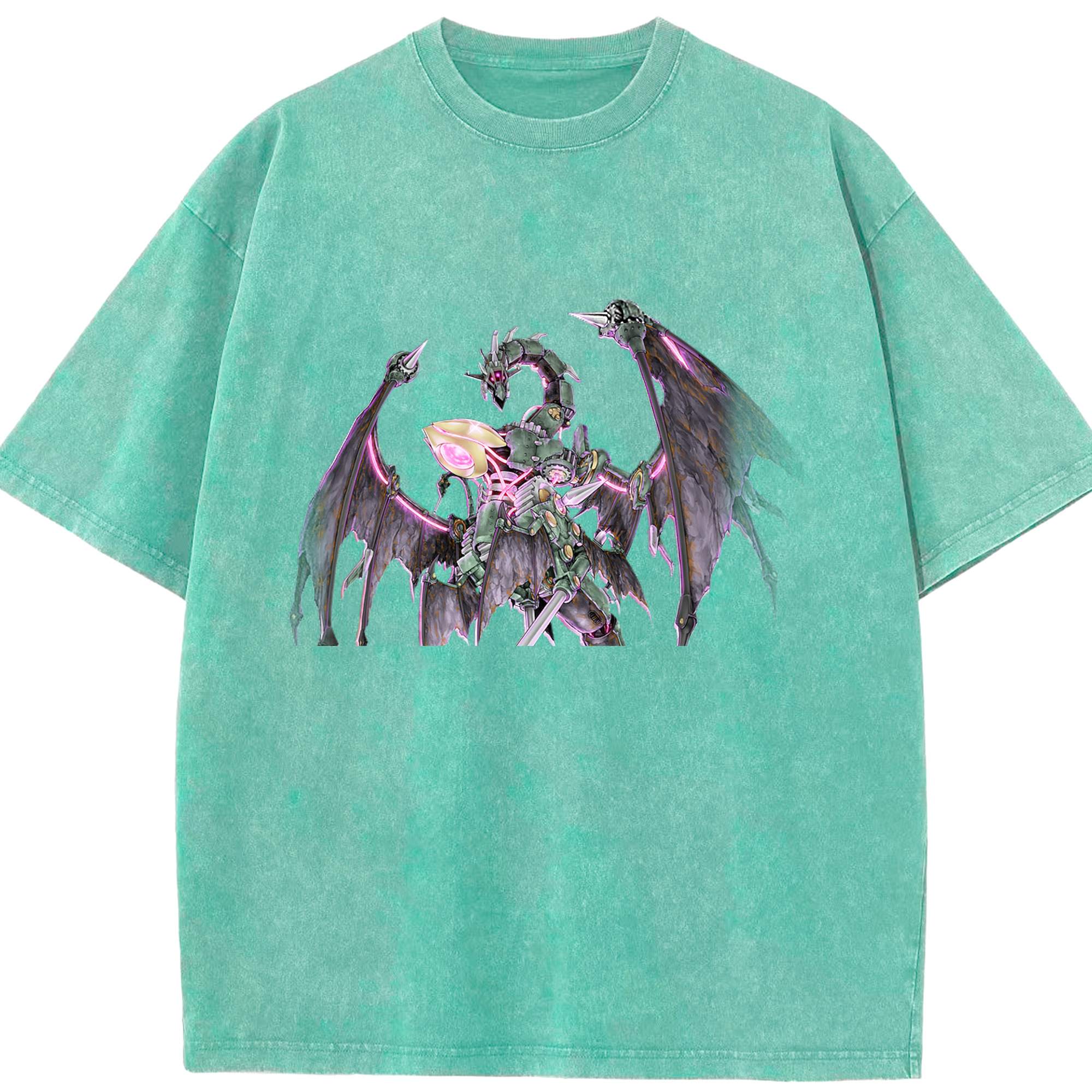 （画像用） 遊☆戯☆王 Yu-Gi-Oh! 綿100% ヴィンテージ風 半袖Tシャツ（フロントプリント）